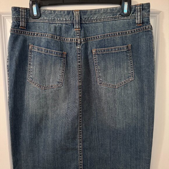 Boden denim pencil skirt -size 8R - Picture 5 of 7